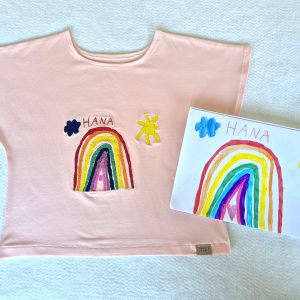 Majica z otroško risbo